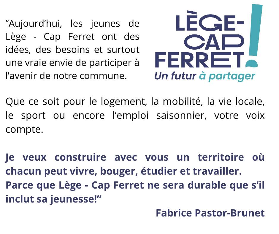 les jeunes de lege-cap ferret